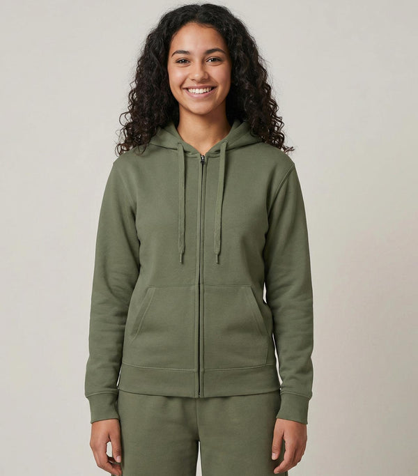 Basic Zip Hoodie